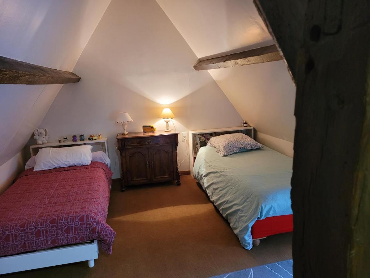 La Porterie Face A L'abbaye Ferienhaus Le Bec-Hellouin